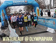 Winterlaufserie München 2019 Teil 2: Lauf über 15 km am 06.01.2019 im Olympiapark, München (©Foto: Martin Schmitz)